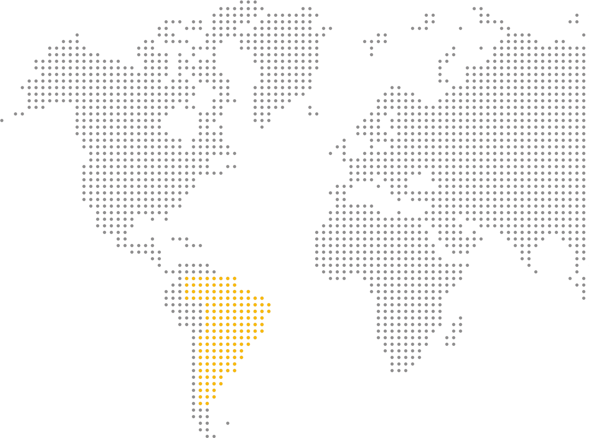 Mapa de presença da rede Virtues